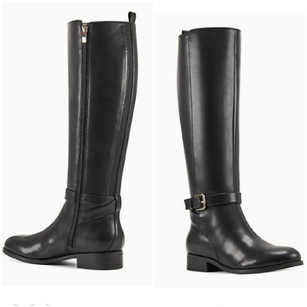 NEW Nine West Giani Tall boot sz 7 wide calf